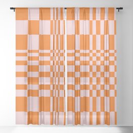 Abstraction_ILLUSION_01 Sheer Curtain