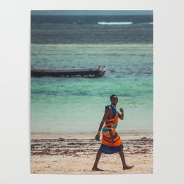 The Masai Smile Poster