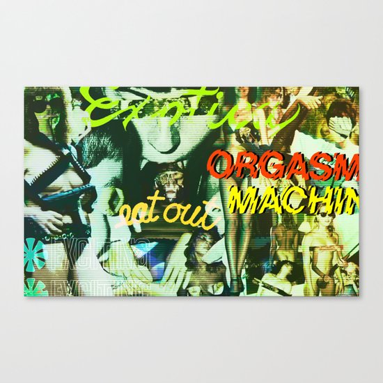 "Kiss Land" by Cap Blackard Canvas Print