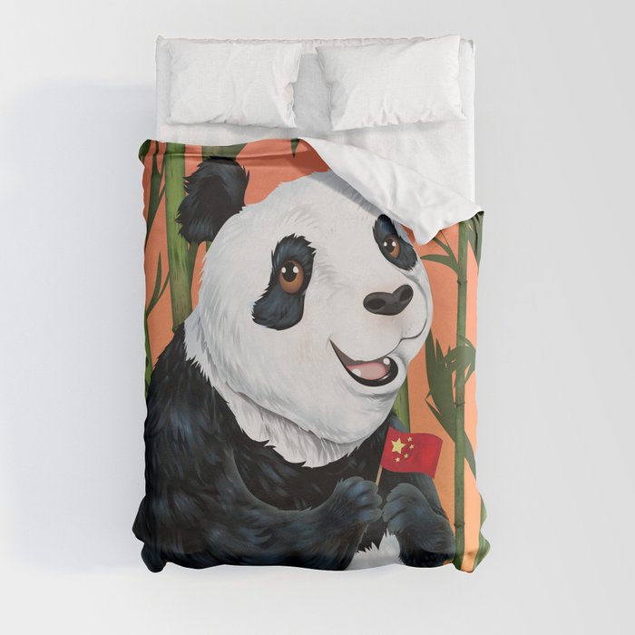 Giant Panda Duvet Cover