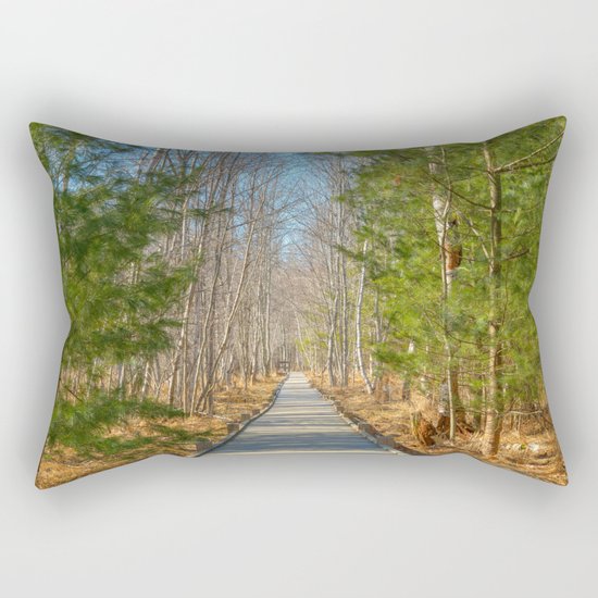Jesup Boardwalk Trail Rectangular Pillow