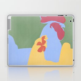 Rooster and hen Laptop Skin