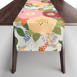 bouquet floral pattern Table Runner