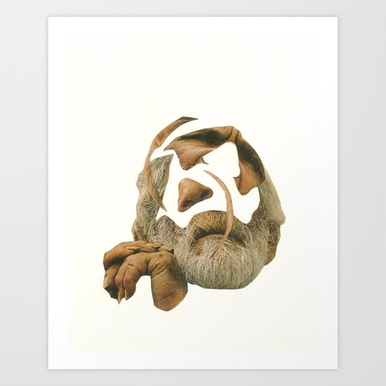 autoportrait Art Print