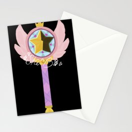 Star's Wand Stationery Cards