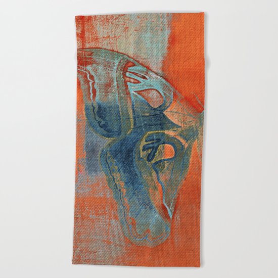 Moths 5 Beach Towel