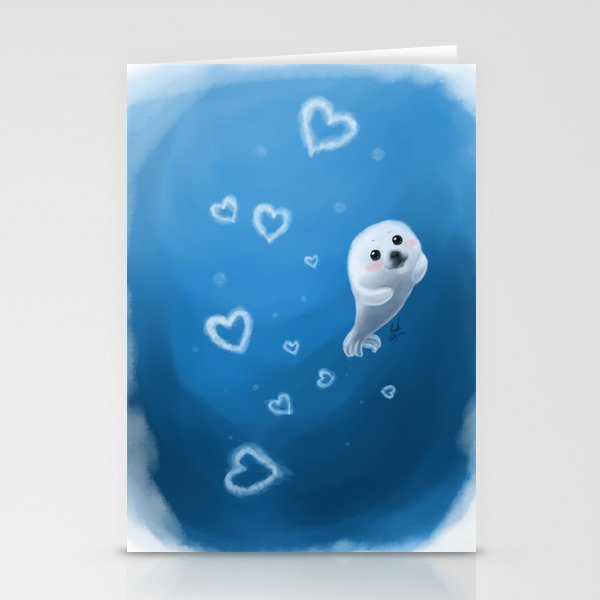 Love, From Baby Seal Stationery Cards