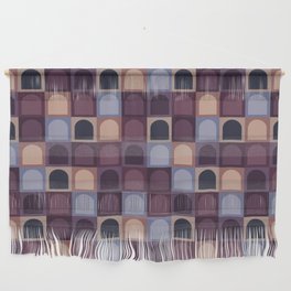 Checkered Arch Pattern VIII Wall Hanging