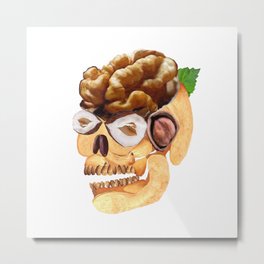 Going Nuts Metal Print | Cashews, Nutfruit, Hazelnuts, Peanuts, Gonuts, Nutdesign, Nutslover, Wholesomefood, Collage, Almonds 