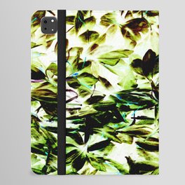 green floral fairy bed iPad Folio Case
