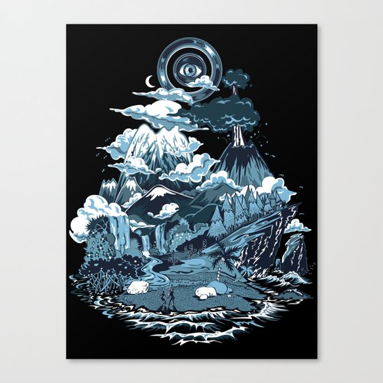 Terra Mikronic Canvas Print