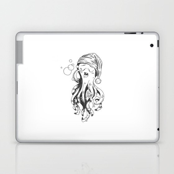 Tired Octopus Laptop & iPad Skin