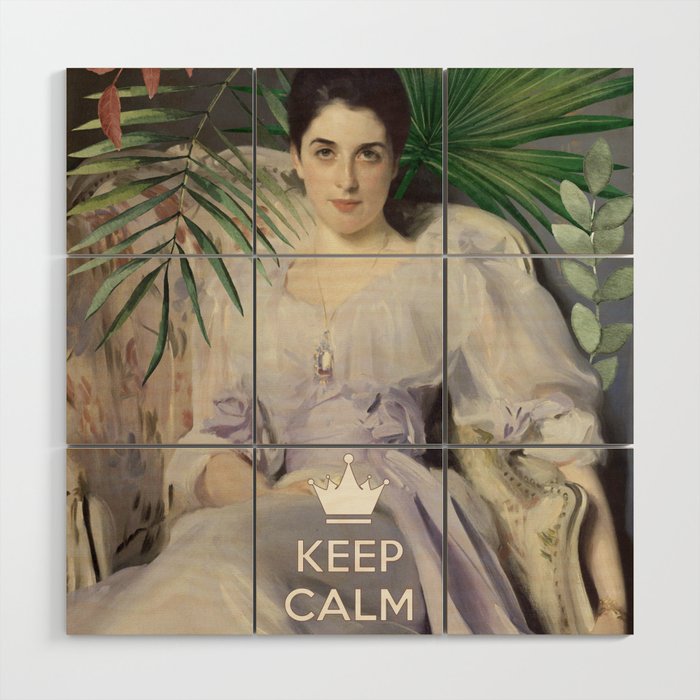 Keep Calm and Stay Classy Wood Wall Art