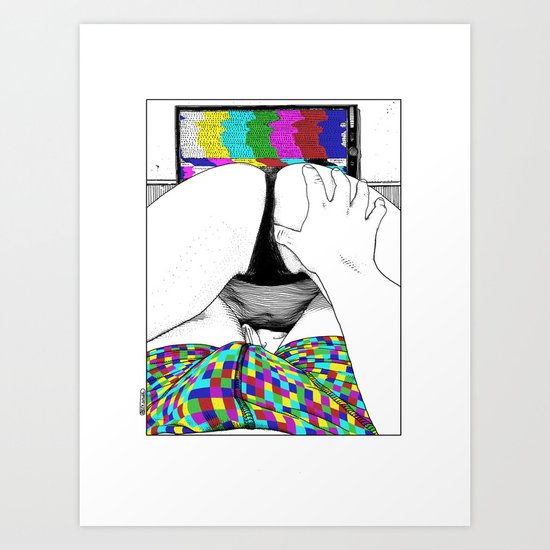asc 511 - L’extatique (The ecstatic) Art Print