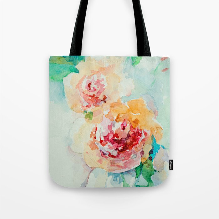 Gentle roses Tote Bag