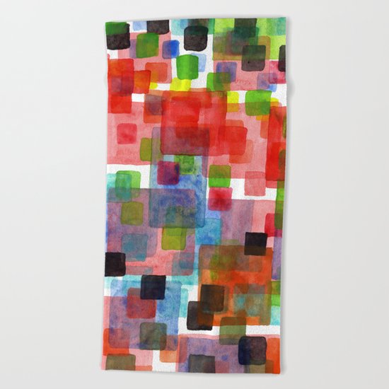 Walking down or Walking up Beach Towel