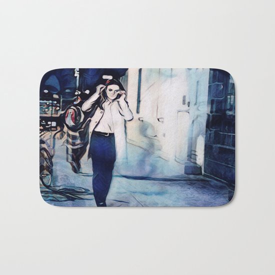 Every Twisted Little Flower Bath Mat
