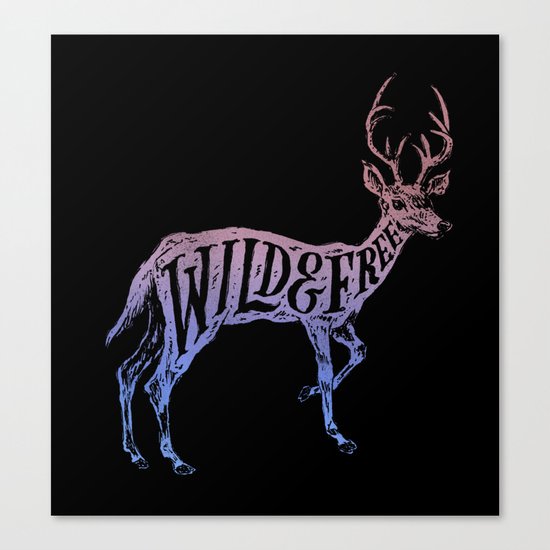 Wild and Free Canvas Print