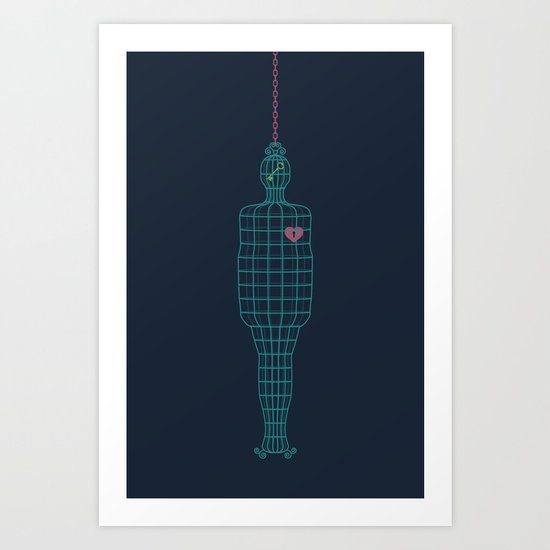My Body is a Cage Art Print
