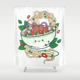 Cute Pho Vietnamese Noodle Soup Shower Curtain