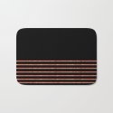 Mint Teal Gray Concrete Circle Bath Mat By Xiari Society6