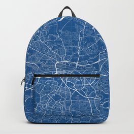 Glasgow City Map of Scotland - Blueprint Backpack