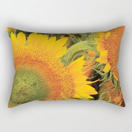 SUNFLOWERS Mother's Day & Birthday Gifts  - Donald Verger Valentine's Photography Rectangular Pillow