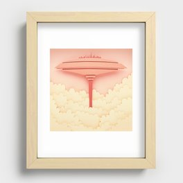 Bespin cloud city Recessed Framed Print