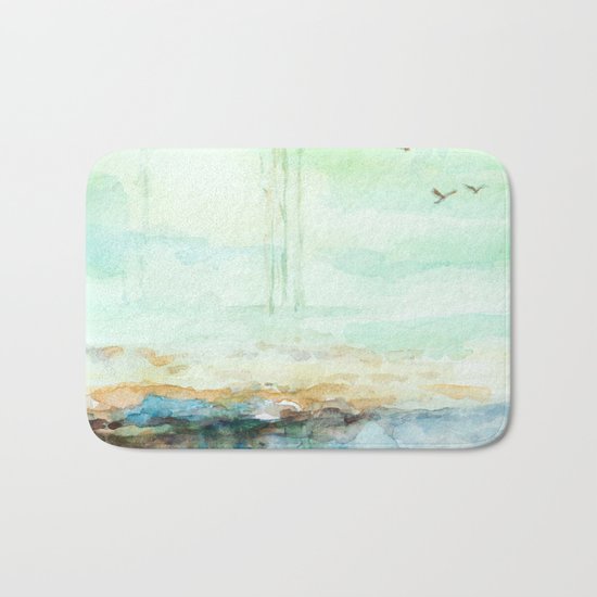 Spring is coming Bath Mat