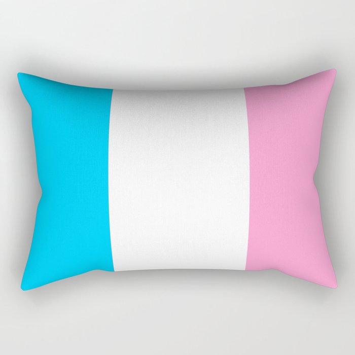 Parody of the french flag -France,Paris, pink, Marseille, lyon, Bordeaux,love, girly,fun,idyll,Nice Rectangular Pillow