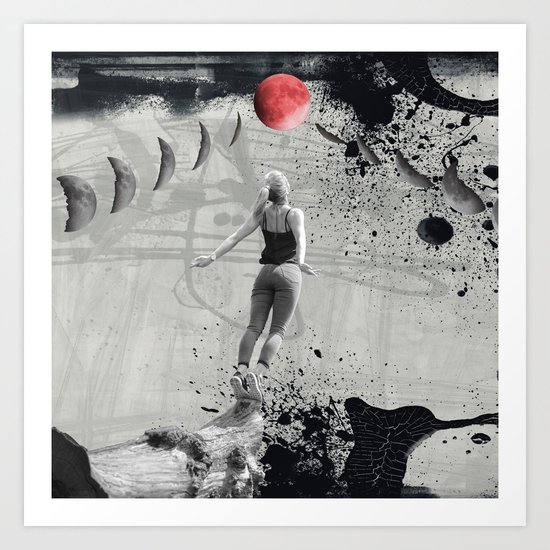 Voyage for the Moon Art Print