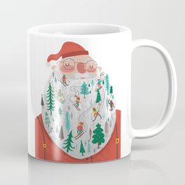 Snowy Santa Beard Coffee Mug