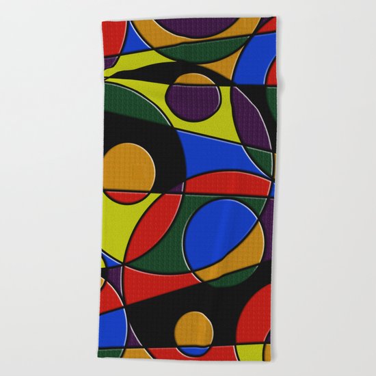 Abstract #223 Beach Towel