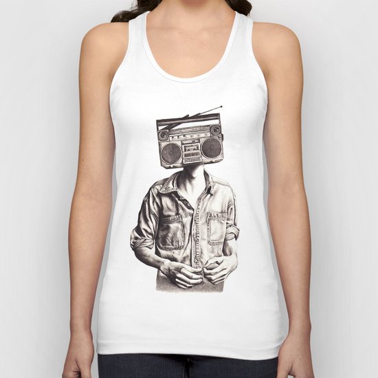 Radio-Head Unisex Tank Top