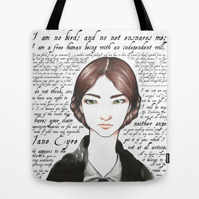 Jane eyre tote bag best sale