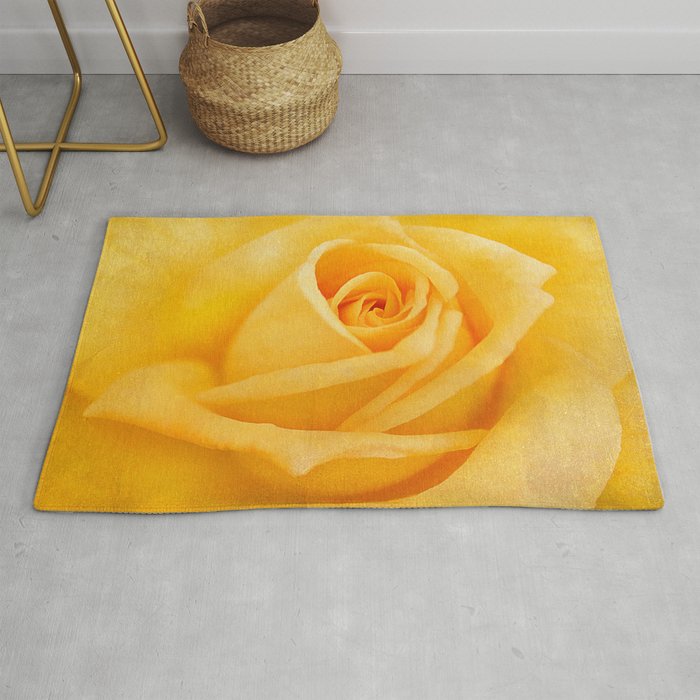 Yellow Rose Rug by ThePhotoGuyDarren Society6