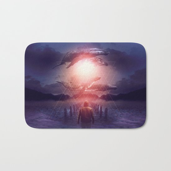 The Space Between Dreams & Reality Bath Mat