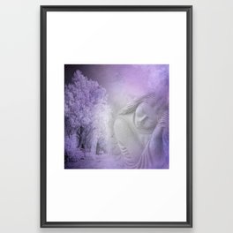 sleeping angel Framed Art Print