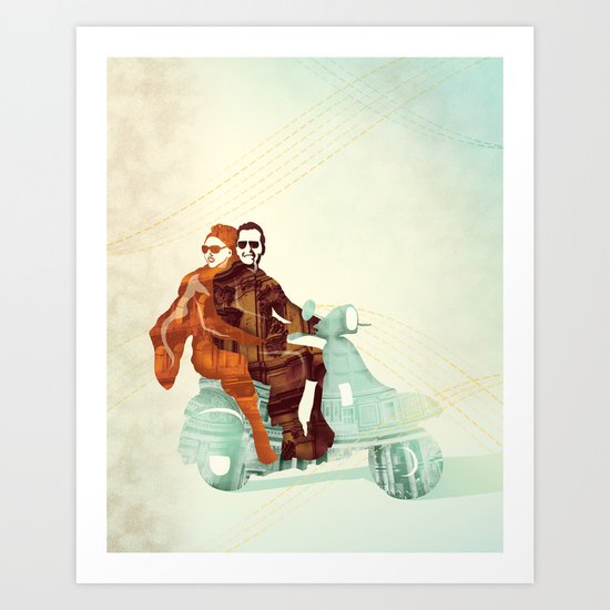 Vintage Italian Art Print