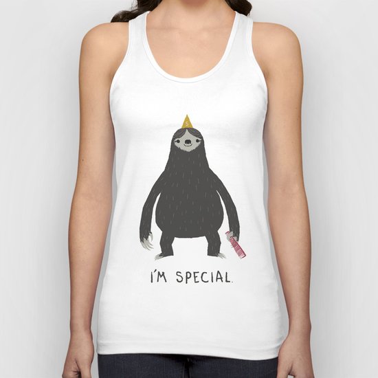 sloth Unisex Tank Top