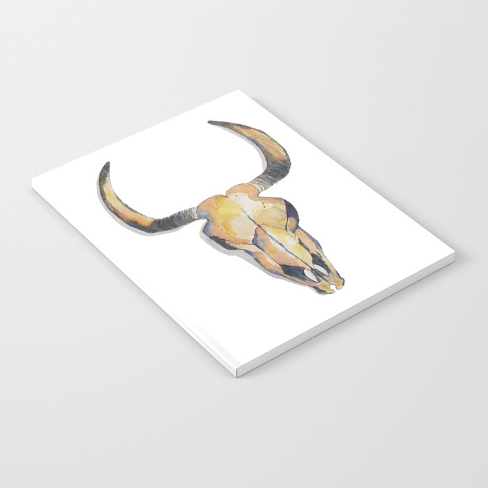 Cow Skull Notebook