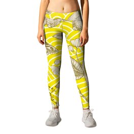 Lemons Pattern (yellow) Leggings