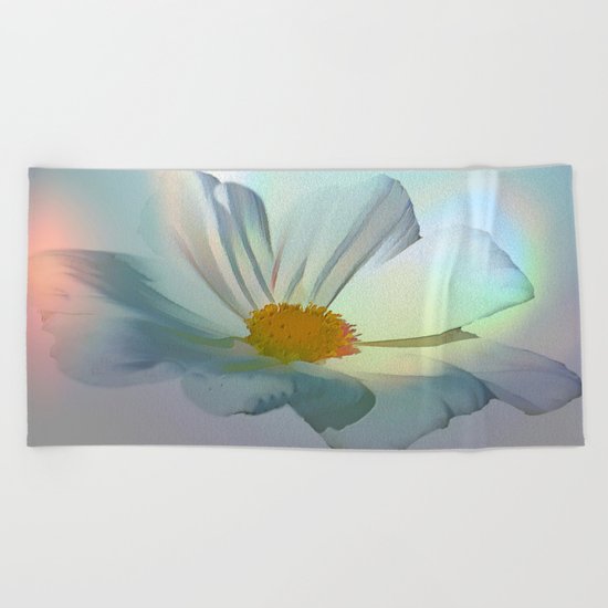 Soft Rainbow Cosmo Beach Towel