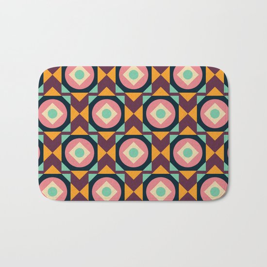 Geometric#31 Bath Mat