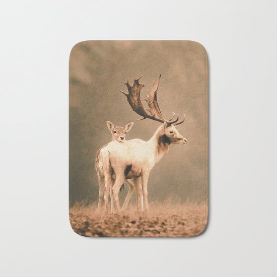 Deer 3 Bath Mat