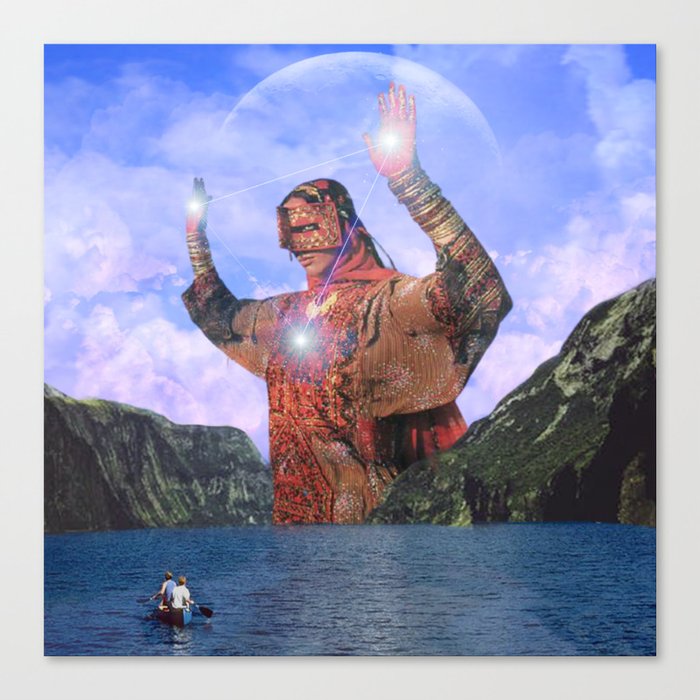 Sister of the Moon Canvas Print