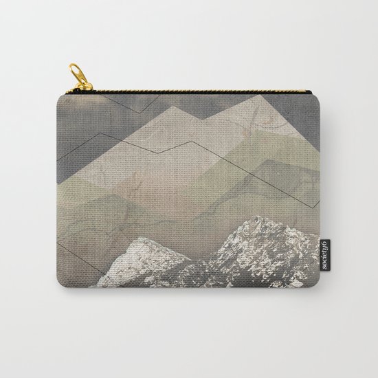 Geometric Sunrise Carry-All Pouch
