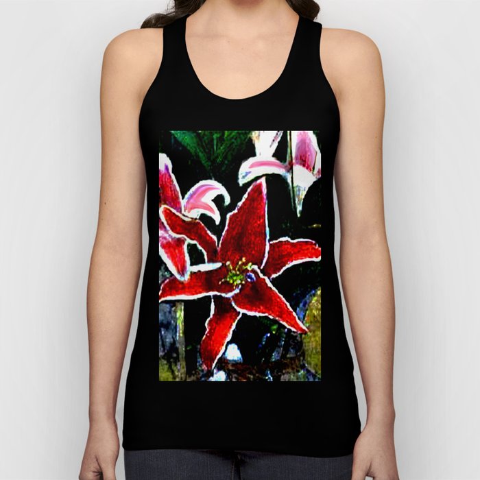 Tiger Lily jGibney The MUSEUM Society6 Gifts Tank Top