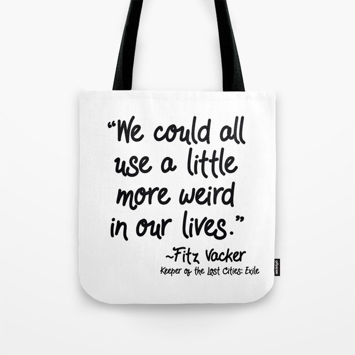 Fan-favorite Fitz Quote Tote Bag