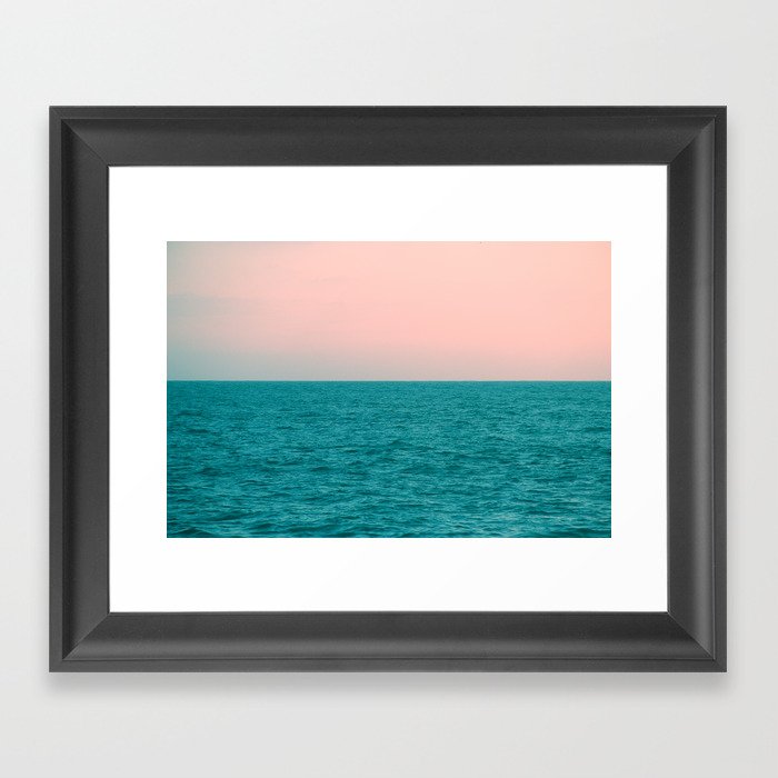 #Turquoise #Sea Framed Art Print
